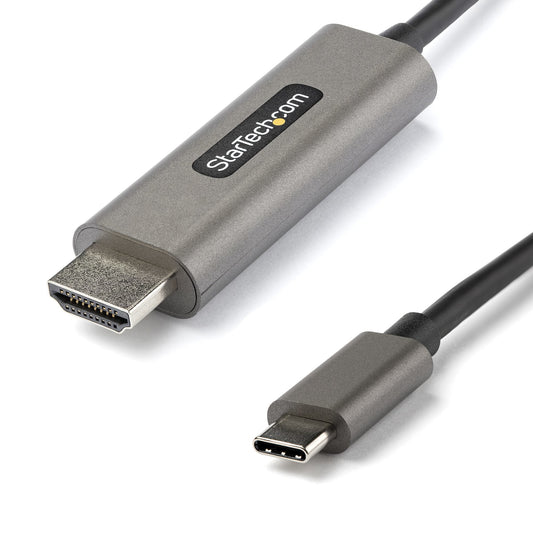 Startech.Com 13Ft (4M) Usb C To Hdmi Cable 4K 60Hz W/ Hdr10 - Ultra Hd Usb Type-C To 4K Hdmi 2.0B