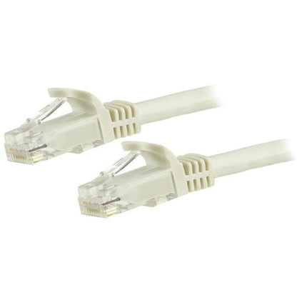 Startech.Com 14Ft Cat6 Ethernet Cable - White Cat 6 Gigabit Ethernet Wire -650Mhz 100W Poe Rj45