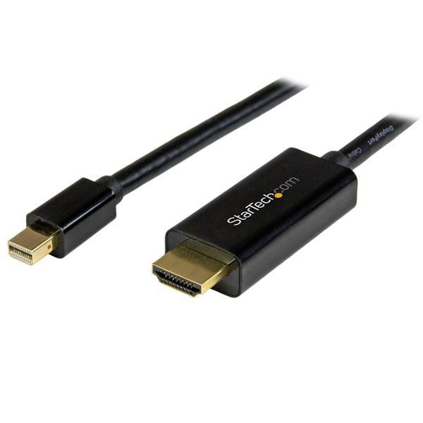 Startech.Com 15Ft (5M) Mini Displayport To Hdmi Cable - 4K 30Hz Video - Mdp To Hdmi Adapter Cable