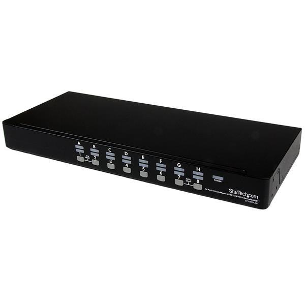 Startech.Com 16 Port 1U Rackmount Usb Ps/2 Kvm Switch With Osd