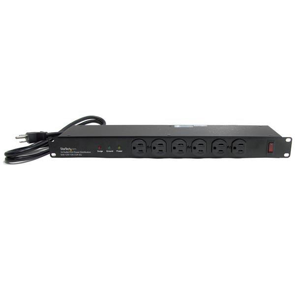 Startech.Com 19In 1U Rackmount 16 Outlet Pdu Power Distribution Unit 125V 15A (12A Ul)