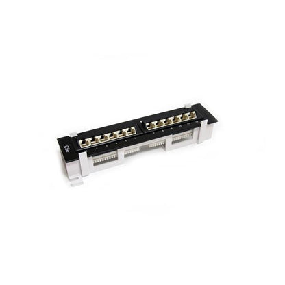 Startech.Com 1U 12 Port Wall Mount Cat5E 110 Patch Panel - 45 Degree