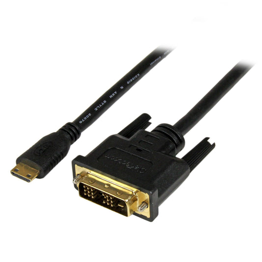 Startech.Com 1M (3.3 Ft) Mini Hdmi To Dvi Cable - Dvi-D To Hdmi Cable (1920X1200P) - 19 Pin Hdmi