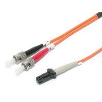 Startech.Com 1M Duplex Mm Fiber Optic Cable Mtrj-St Fibre Optic Cable Orange