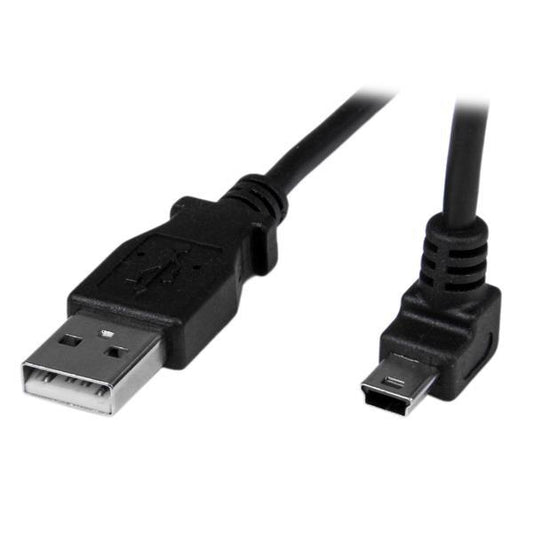 Startech.Com 1M Mini Usb Cable - A To Up Angle Mini B