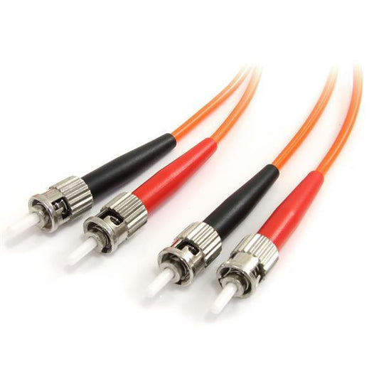 Startech.Com 1M Multimode 62.5/125 Duplex Fiber Patch Cable St - St