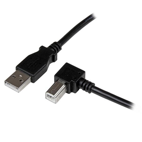 Startech.Com 1M Usb 2.0 A To Right Angle B Cable - M/M