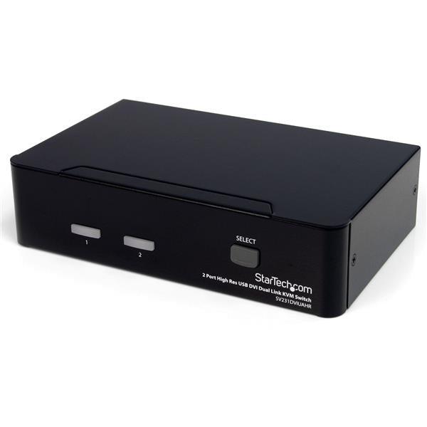 Startech.Com 2 Port High Resolution Usb Dvi Dual Link Kvm Switch With Audio