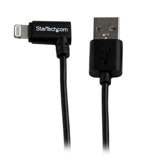 Startech.Com 2 M (6 Ft.) Usb To Lightning Cable - Right Angle Iphone / Ipad / Ipod Charger Cable -