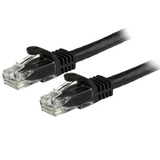 Startech.Com 20Ft Cat6 Ethernet Cable - Black Cat 6 Gigabit Ethernet Wire -650Mhz 100W Poe Rj45