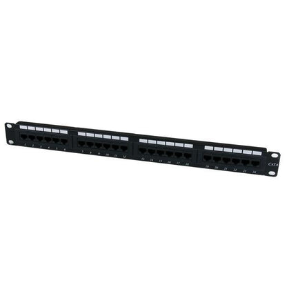 Startech.Com 24 Port 1U Rackmount Cat 6 110 Patch Panel