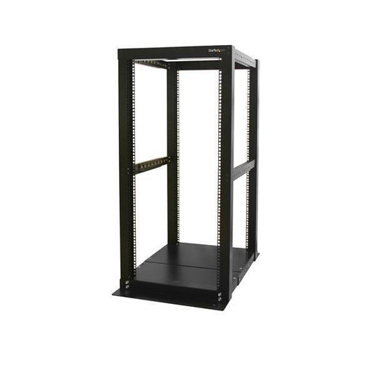 Startech.Com 25U Adjustable Depth 4 Post Open Frame Server Rack Cabinet