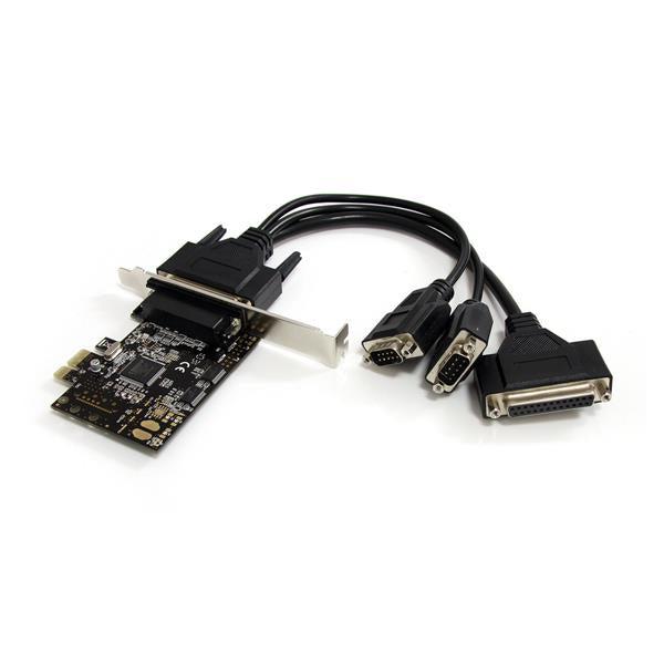 Startech.Com 2S1P Pci Express Serial Parallel Combo Card With Breakout Cable