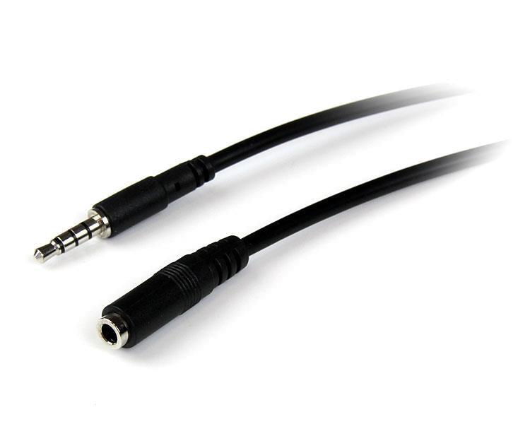 Startech.Com 2M 3.5Mm 4 Position Trrs Headset Extension Cable - M/F