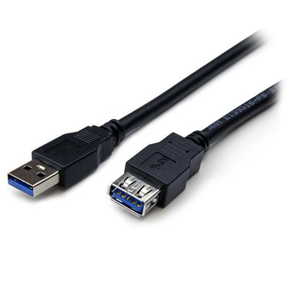 Startech.Com 2M Black Superspeed Usb 3.0 Extension Cable A To A - M/F