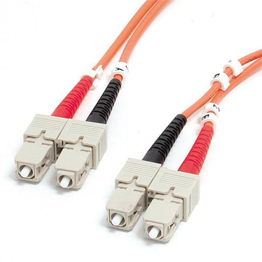 Startech.Com 2M Multimode 62.5/125 Duplex Fiber Patch Cable Sc - Sc