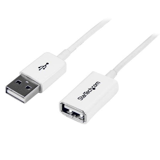 Startech.Com 2M White Usb 2.0 Extension Cable A To A - M/F