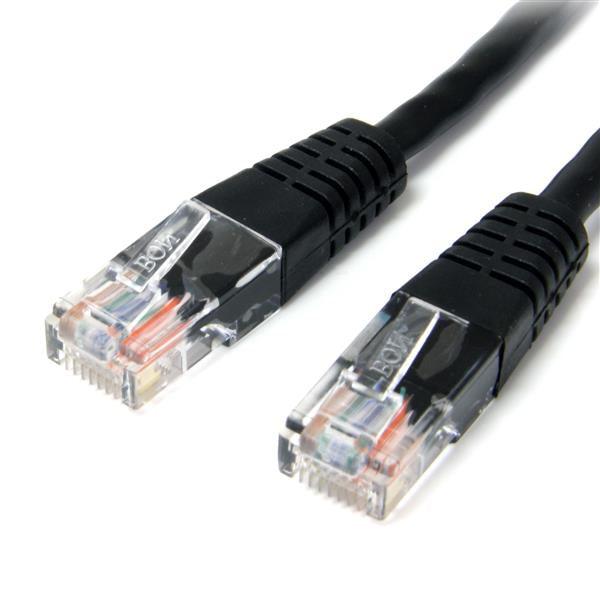 Startech.Com 3 Ft Black Molded Category 5E (350 Mhz) Utp Patch Cable Networking Cable 0.91 M