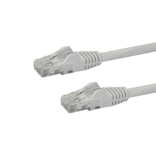 Startech.Com 30Ft Cat6 Ethernet Cable - White Cat 6 Gigabit Ethernet Wire -650Mhz 100W Poe Rj45