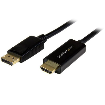 Startech.Com 3Ft (1M) Displayport To Hdmi Cable - 4K 30Hz - Displayport To Hdmi Adapter Cable - Dp