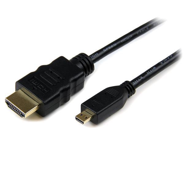 Startech.Com 3M High Speed Hdmi Cable With Ethernet - Hdmi To Hdmi Micro - M/M