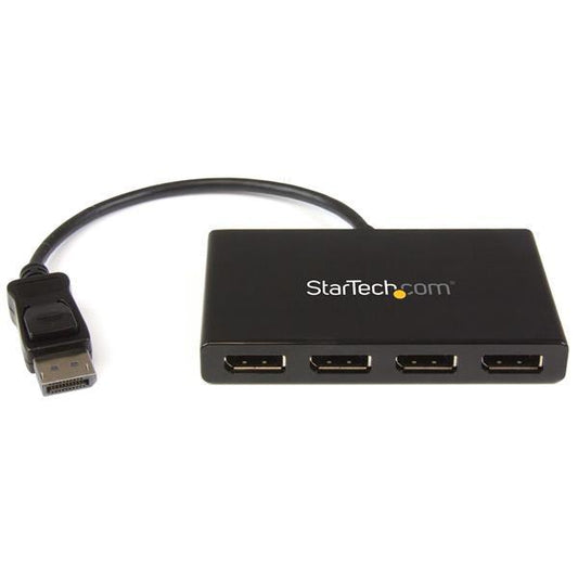 Startech.Com 4-Port Multi Monitor Adapter - Displayport 1.2 Mst Hub - 4X 1080P - Displayport Video