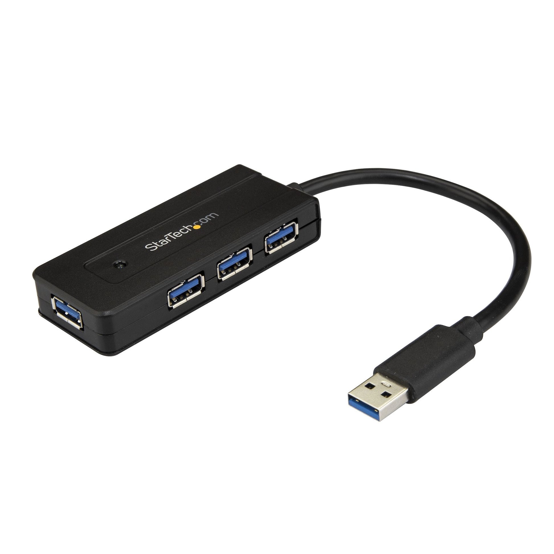 Startech.Com 4 Port Usb 3.0 Hub (Superspeed 5Gbps) With Fast Charge – Portable Usb 3.1 Gen 1