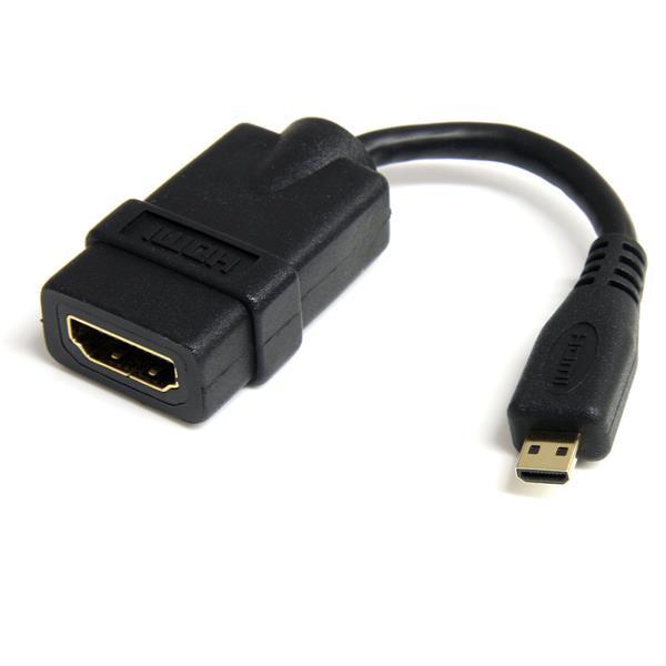 Startech.Com 5In High Speed Hdmi Adapter Cable - Hdmi To Hdmi Micro – F/M