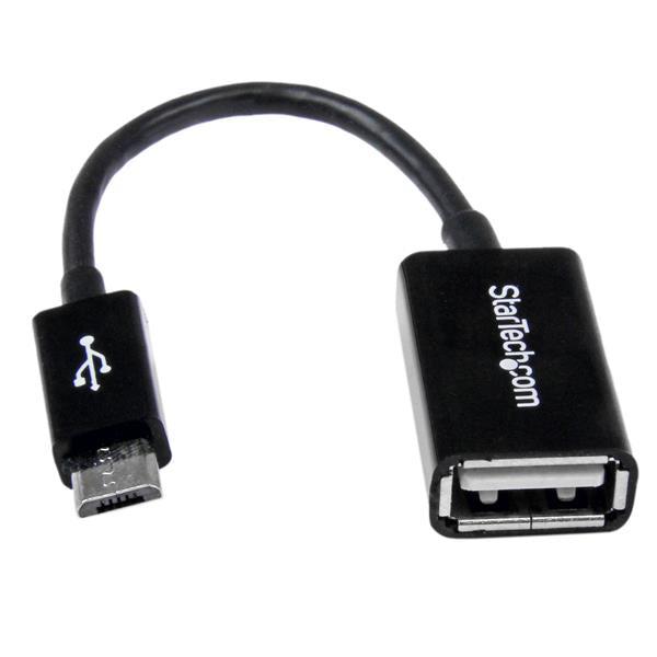 Startech.Com 5In Micro Usb To Usb Otg Host Adapter M/F