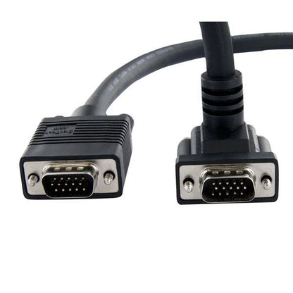 Startech.Com 6 Ft Coax High Resolution 90&Deg; Down Angled Vga Monitor Cable - Hd15 M/M