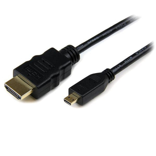 Startech.Com 6 Ft High Speed Hdmi Cable With Ethernet - Hdmi To Hdmi Micro - M/M