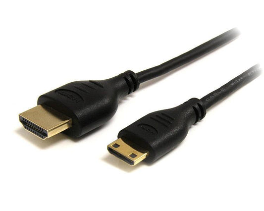 Startech.Com 6 Ft Slim High Speed Hdmi Cable With Ethernet - Hdmi To Hdmi Mini M/M
