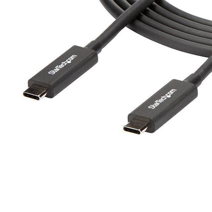 Startech.Com 6 Ft. (2 M) Thunderbolt 3 Cable With 100W Power Delivery - 40Gbps