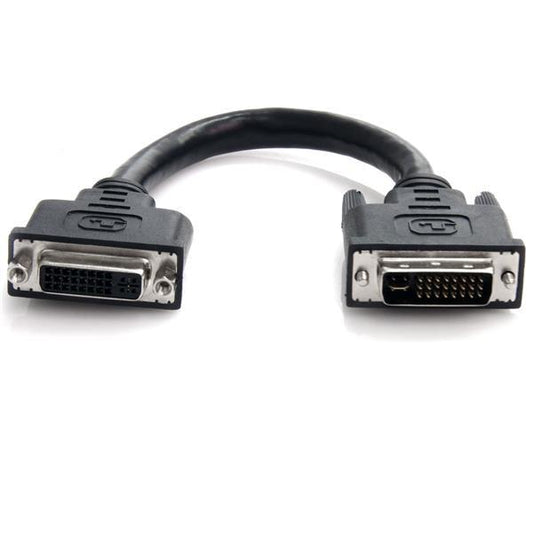 Startech.Com 6In Dvi-I Dual Link Digital Analog Port Saver Extension Cable M/F
