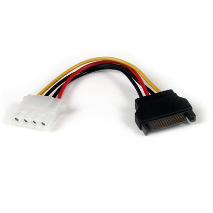 Startech.Com 6In Sata To Lp4 Power Cable Adapter - F/M