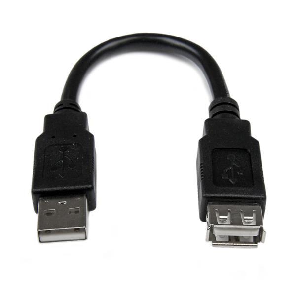 Startech.Com 6In Usb 2.0 Extension Adapter Cable A To A - M/F