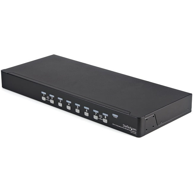 Startech.Com 8 Port 1U Rackmount Usb Kvm Switch Kit With Osd And Cables