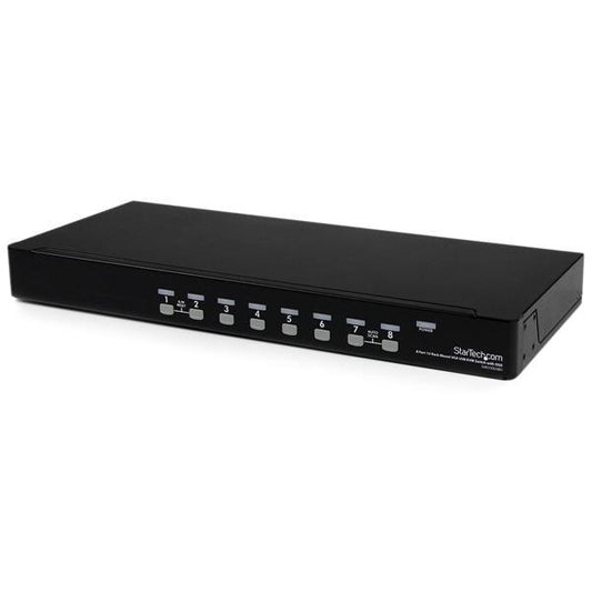 Startech.Com 8 Port 1U Rackmount Usb Kvm Switch With Osd