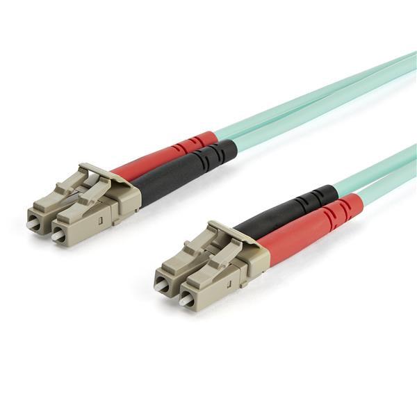 Startech.Com A50Fblclc15 Fibre Optic Cable 15 M Lc Om3 Aqua Colour