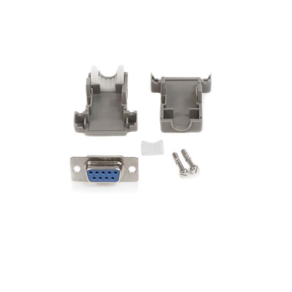 Startech.Com Assembled Db9 Female Solder D-Sub Connector With Plastic Backshell