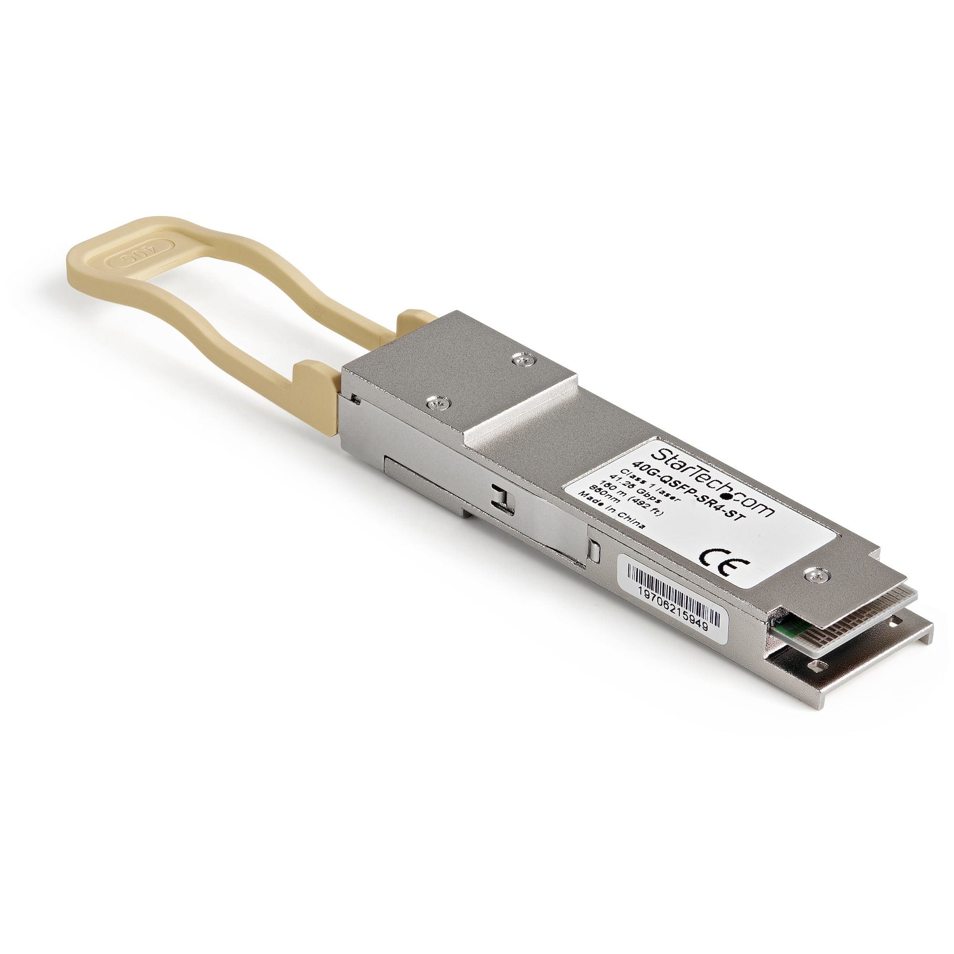 Startech.Com Brocade 40G-Qsfp-Sr4 Compatible Qsfp+ Module - 40Gbase-Sr4 - 40Gbe Multimode Fiber Mmf Optic Transceiver - 40Ge Gigabit Ethernet Qsfp+ - Mpo 150M - 850Nm - Ddm