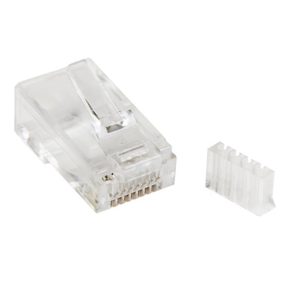 Startech.Com Cat 6 Rj45 Modular Plug For Solid Wire - 50 Pack