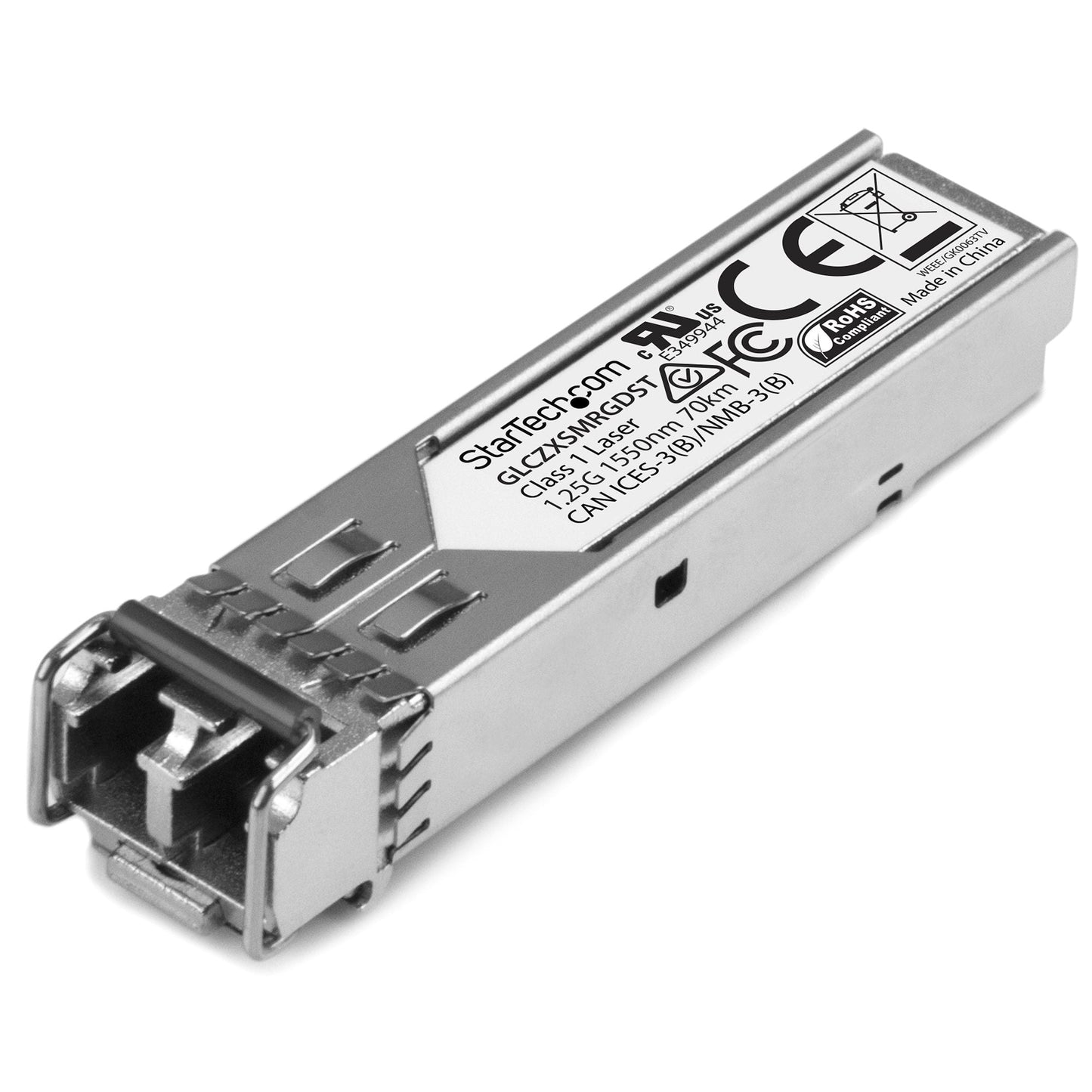 Startech.Com Cisco Glc-Zx-Sm-Rgd Compatible Sfp Transceiver Module - 1000Base-Zx