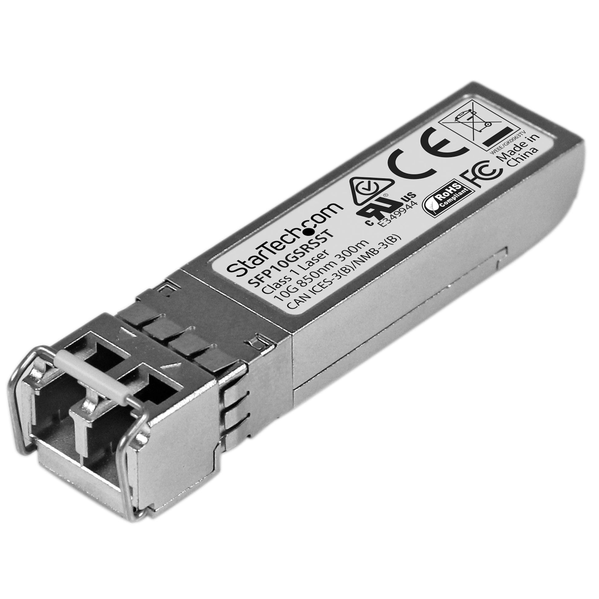 Startech.Com Cisco Sfp-10G-Sr-S Compatible Sfp+ Transceiver Module - 10Gbase-Sr