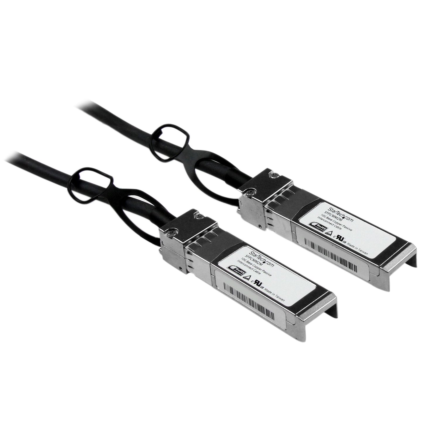 Startech.Com Cisco Sfp-H10Gb-Cu2M Compatible 2M 10G Sfp+ To Sfp+ Direct Attach Cable Twinax -