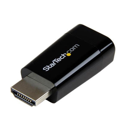 Startech.Com Compact Hdmi To Vga Adapter Converter - Ideal For Chromebooks Ultrabooks & Laptops  1920X1200/1080P