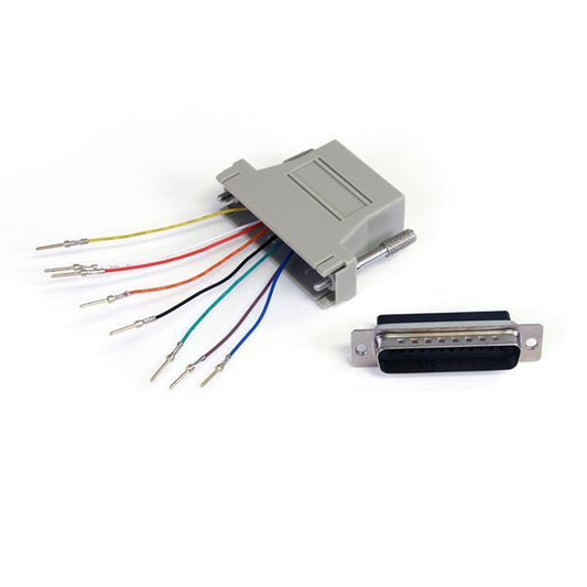 Startech.Com Db25 To Rj45 Modular Adapter - M/F