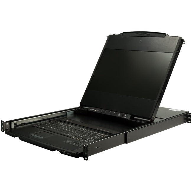 StarTech.com Dual Rail Rackmount KVM Console HD 1080p - DVI/VGA KVM w/