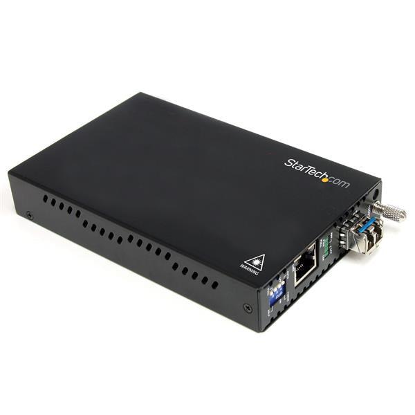 Startech.Com Fiber Media Converter Gigabit 1000Mbps Mm Fibre Lc 550M