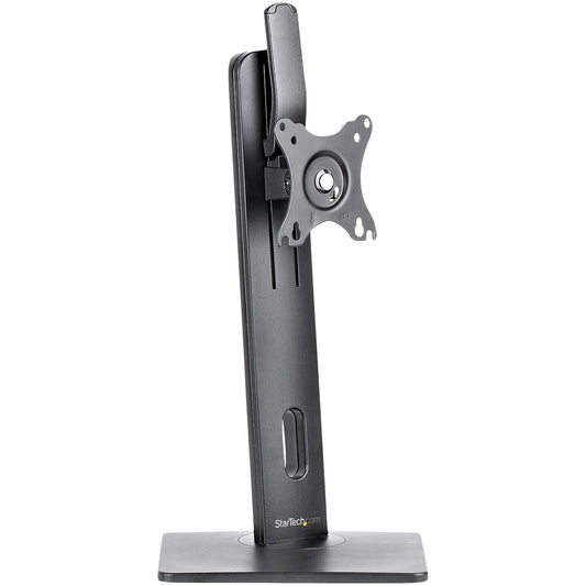 Startech.Com Free Standing Single Monitor Mount - Height Adjustable Monitor Stand - For Vesa Mount Displays Up To 32" (15Lb/7Kg) - Ergonomic Monitor Stand For Desk - Tilt/Swivel/Rotate